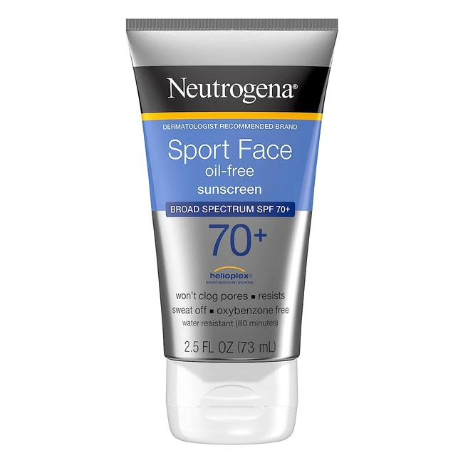 Neutrogena Sport Face SPF70 - Protección solar para el rostro - 73 ml