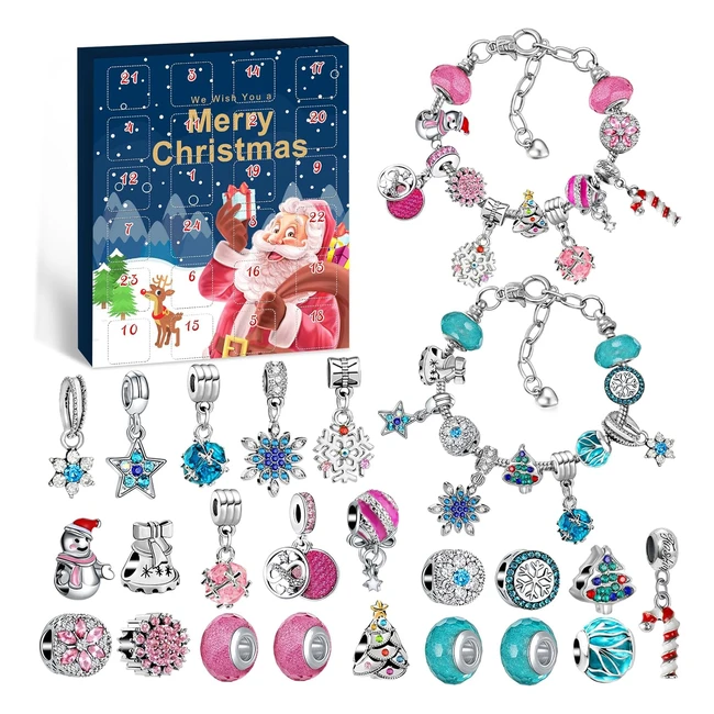 Calendario Avvento 2023 Bambina Natale - Gioielli Fai da Te