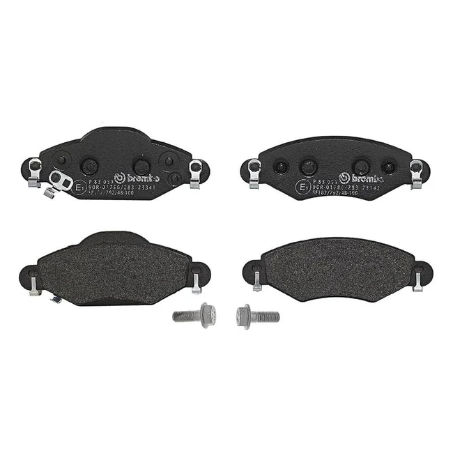 Pastiglia Freno Brembo P 83 053 - Anteriore - Alta Qualità