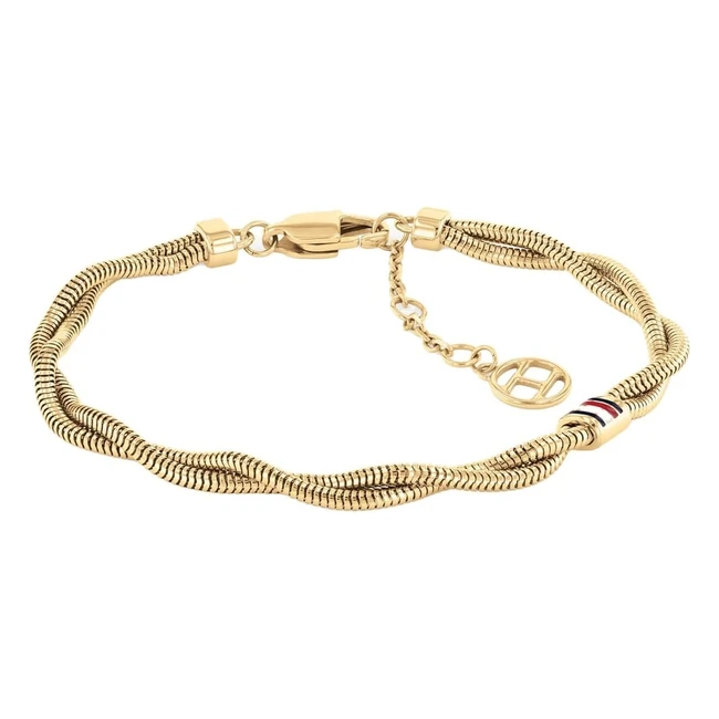 Bracelet Tommy Hilfiger en chaîne pour femme, or jaune, 2780689 - Livraison gratuite