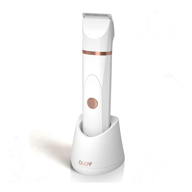 Rasuradora Mujer Zona Intima Recargable - Afeitadora Eléctrica Mujer en Seco y Húmedo - Cuchillas de Cerámica - USB Indoloro - Maquina Depilar Mujer para Nariz Axilas Piernas Bikini