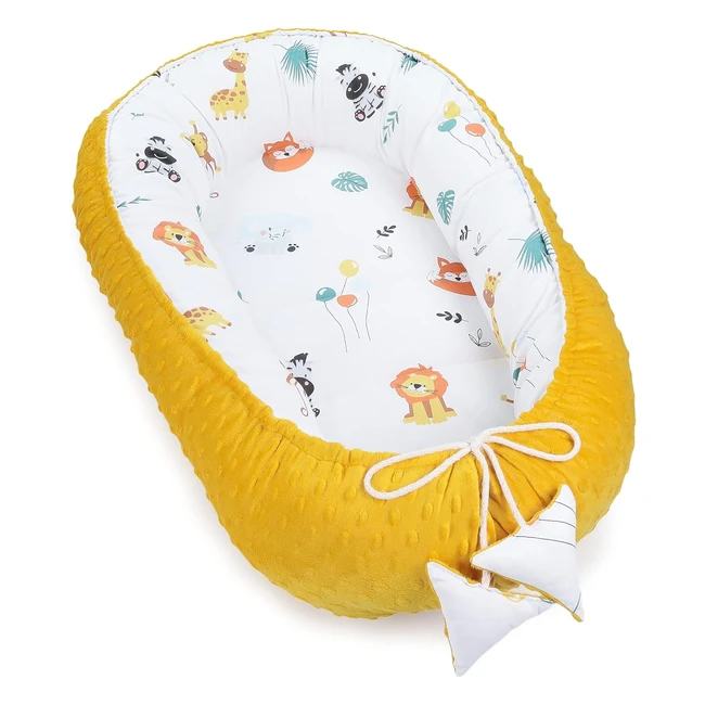 Rducteur lit bb 90x50 cm Cocoon cale bb pour lit Baby Nest coton avec 