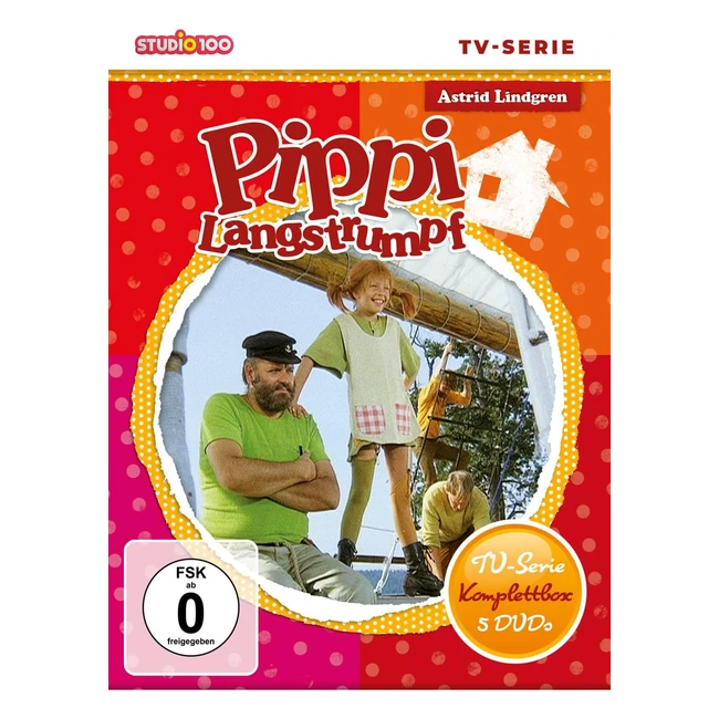 Pippi Langstrumpf Série TV Complète 5 DVD - Import