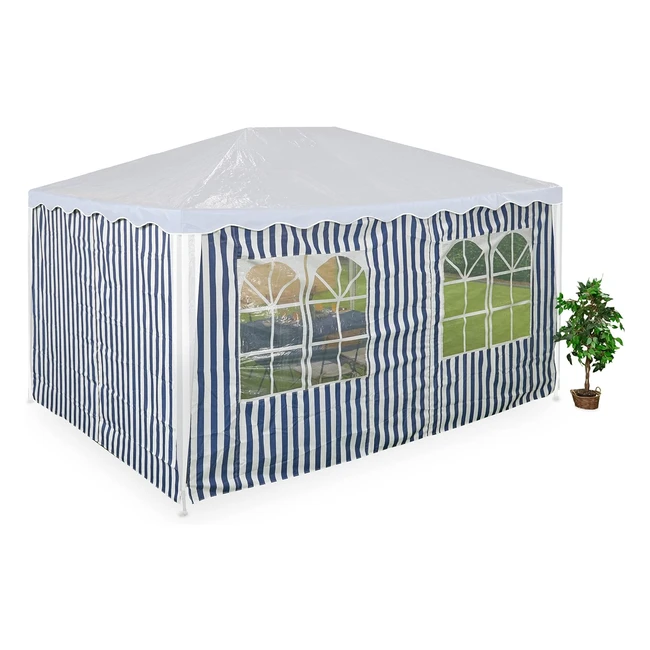 Set de 2 laterales impermeables para carpa 3x4m - Relaxdays