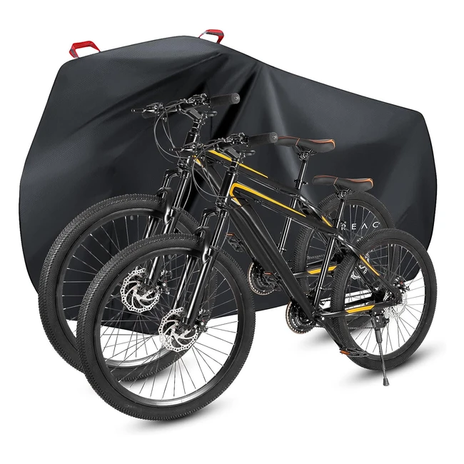 Funda Bicicleta Faireach 2 Bicicletas | Impermeable y Segura | 200x110x85cm