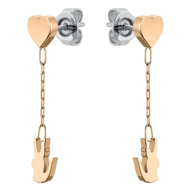 Pendants d'oreilles Lacoste Love My Croc 2040032 - Livraison gratuite