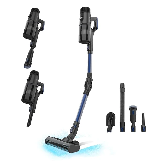 Aspirador Vertical Conga Rockstar 6500 Century Ergowet 30 kPa 630W - ¡Limpieza potente y sin cables!