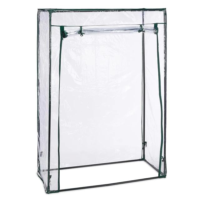 Serra per pomodori Relaxdays HLP 150x100x50 cm - Acciaio e PVC trasparente