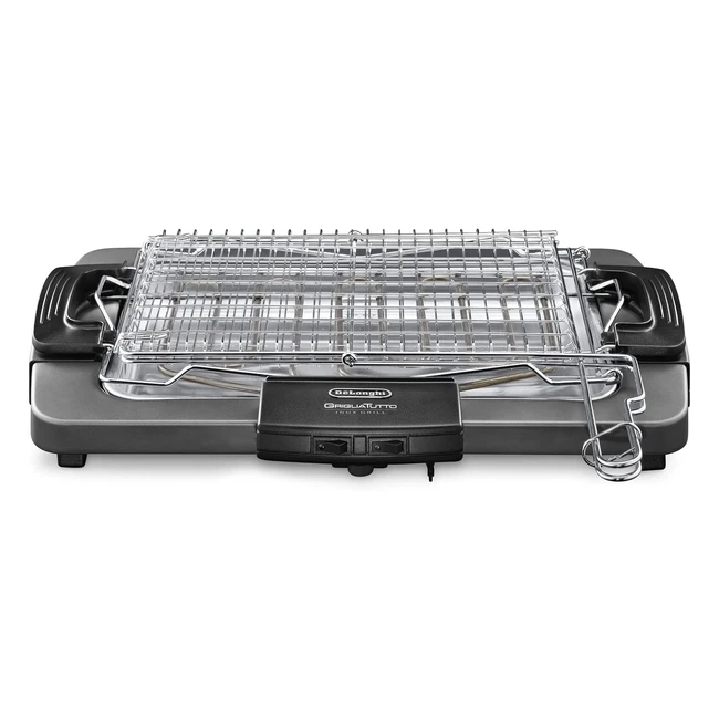 Barbecue électrique Delonghi BQ80 avec double grille pivotante
