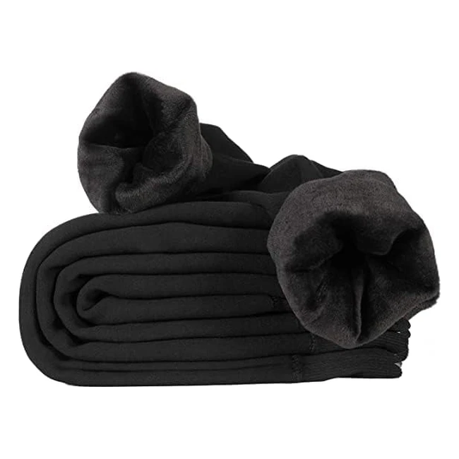 Legging chaud femme hiver hotelvs - Collants thermiques en velours doublure extensible
