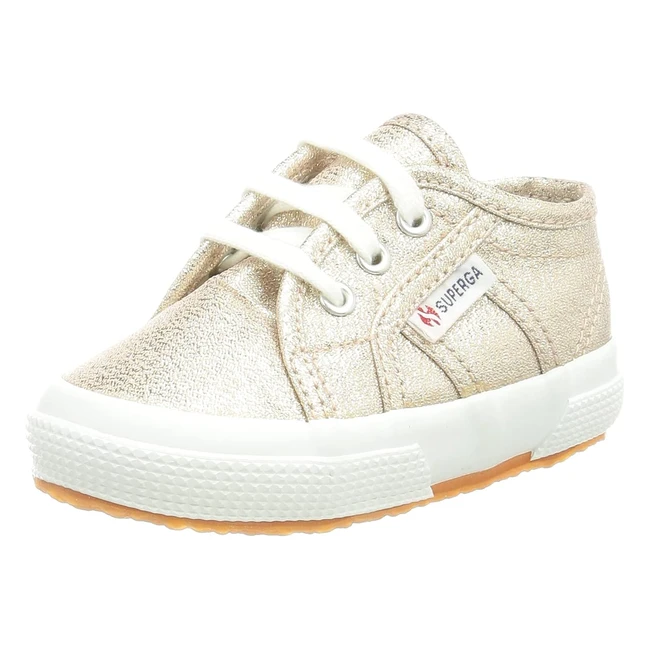 Superga 2750 Lameb Sneaker Bambine e Ragazze - Rosa Rose Platinum - Ref. 941 - Spedizione Gratuita