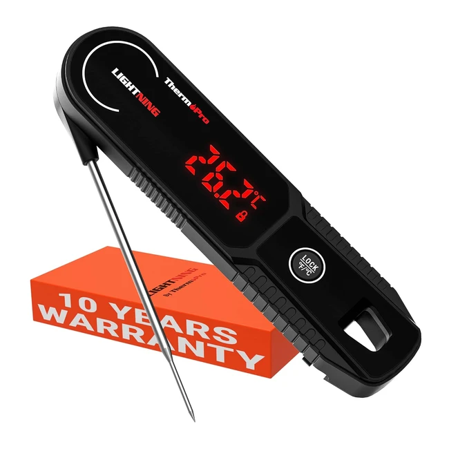 Termómetro de cocina Thermopro TP622 lectura instantánea impermeable para alimentos