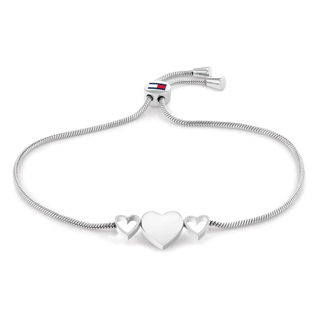 Tommy Hilfiger Jewelry - Braccialetto a Catena da Donna in Acciaio Inossidabile 2780670