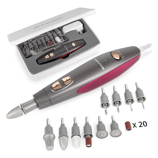 Kit Manicure e Pedicure Elettrico Beautural - Accessori Professionali