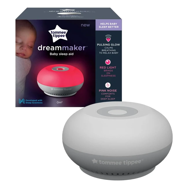 Duermebebés Tommee Tippee Dream Maker con luz nocturna y sensor de llantos