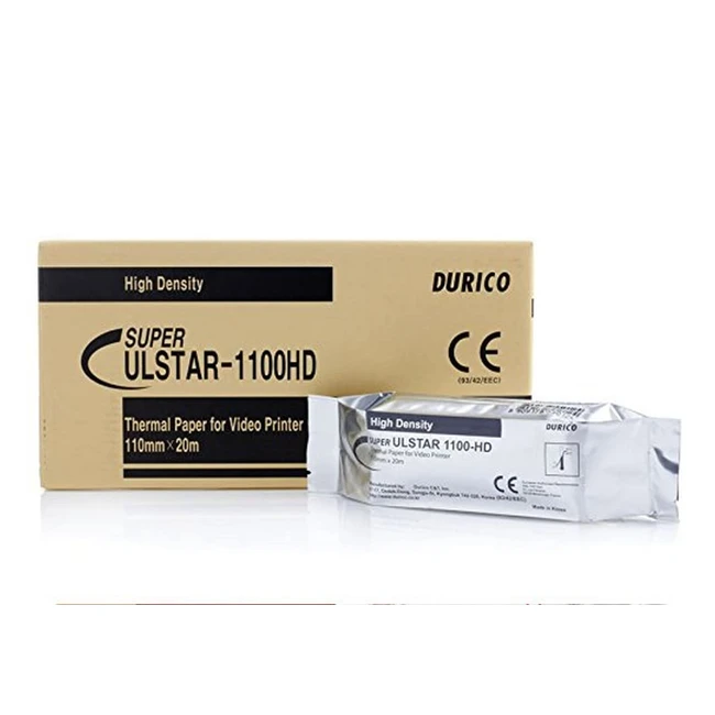 Durico 72747 Carta Videostampante Compatibile Sony UPP110HG - Alta Densit 110m