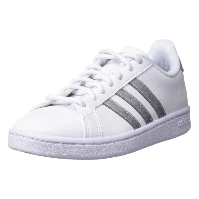 Sneakers adidas Grand Court Donna Bianco FTWWHT SILVMT 38 EU - Spedizione Gratuita!