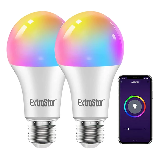 Lampadine Smart LED E27 WiFi 10W 1000lm - ExtraStar