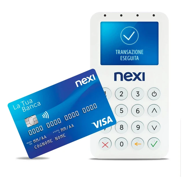 Nexi Mobile POS - Portatile e Contactless - Pagamenti con Bancomat Carta di Cre