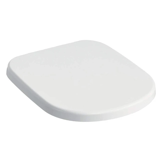 Ideal Standard T679301 Eurovit Plus WC-Sitz weiß - Porzellan, vitrifiziert, unabhängige Stromversorgung, perfree oder auf Unterstützung