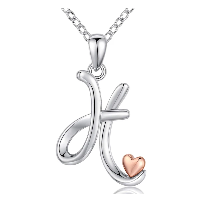 Collier initiales pour femmes et filles - Célestia - Argent 925 - Bijoux personnalisés