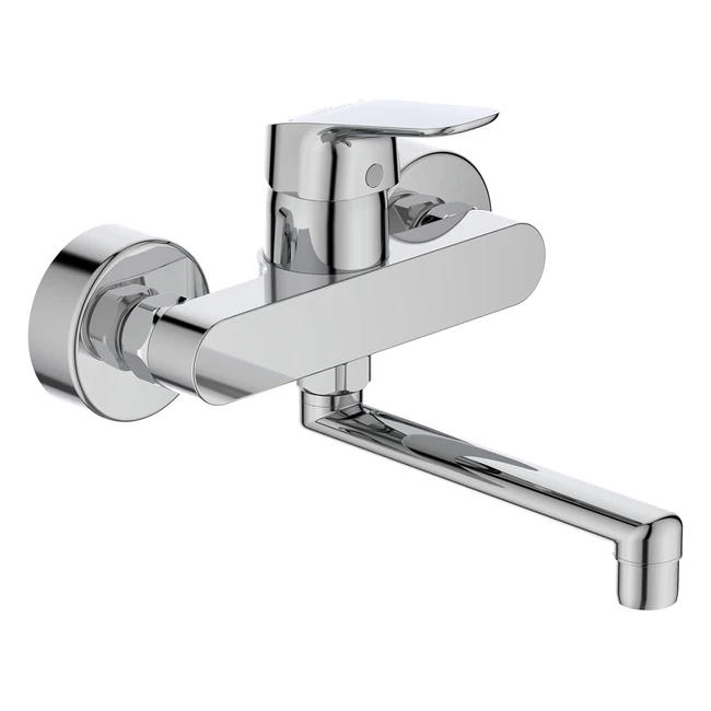 Ideal Standard Armaturkchenarmatur Ceraflex 200mm Ausladung zur Wandmontage Sc