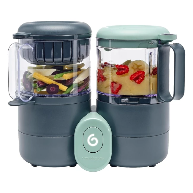 Robot Multifonctions Babymoov Nutribaby One BB 4 en 1 - Cuiseur VapeurMixeur - 