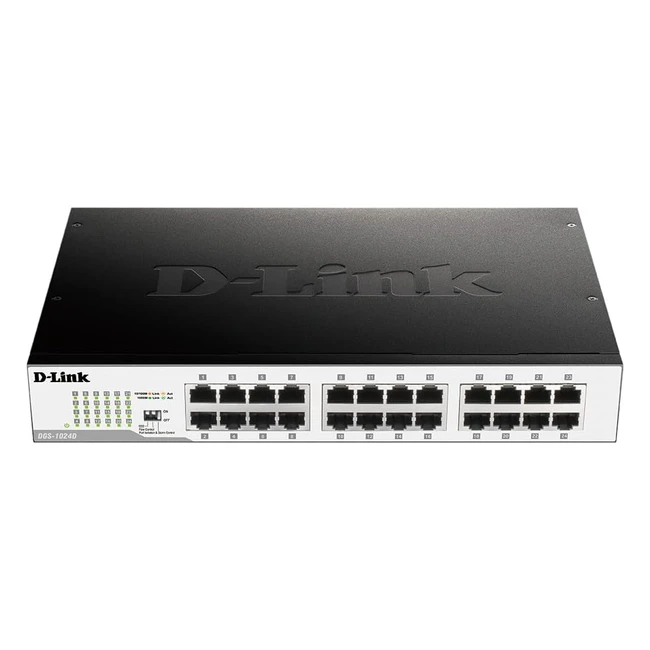 Switch D-Link DGS1024D 24 ports Gigabit métallique 101001000Mbps