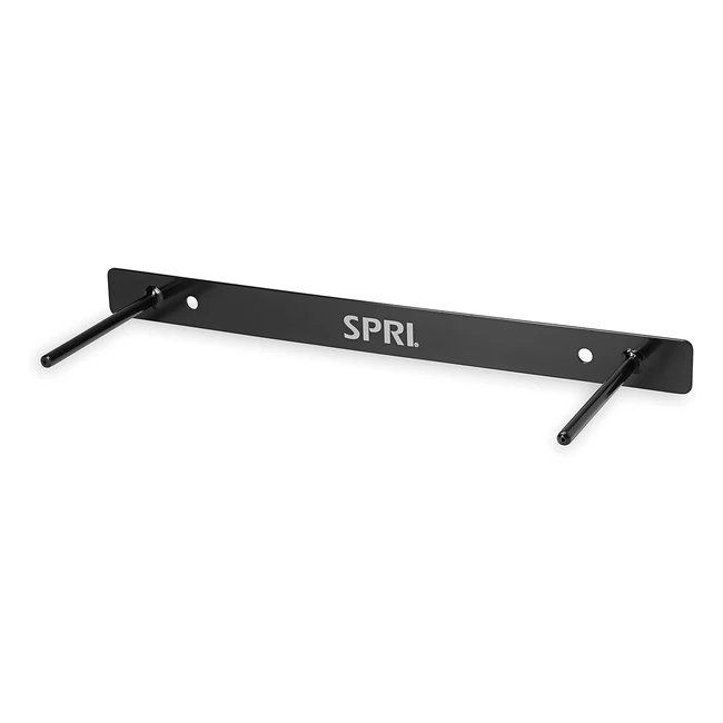 SPRI Wallmounted Hanging Exercise Mat Rack - Sturdy Space Saving Holds up to 1