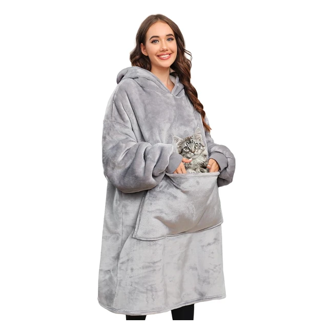 Sweat à capuche femme CMTOP - Chaud et moelleux - Grande poche - Réf. XYZ