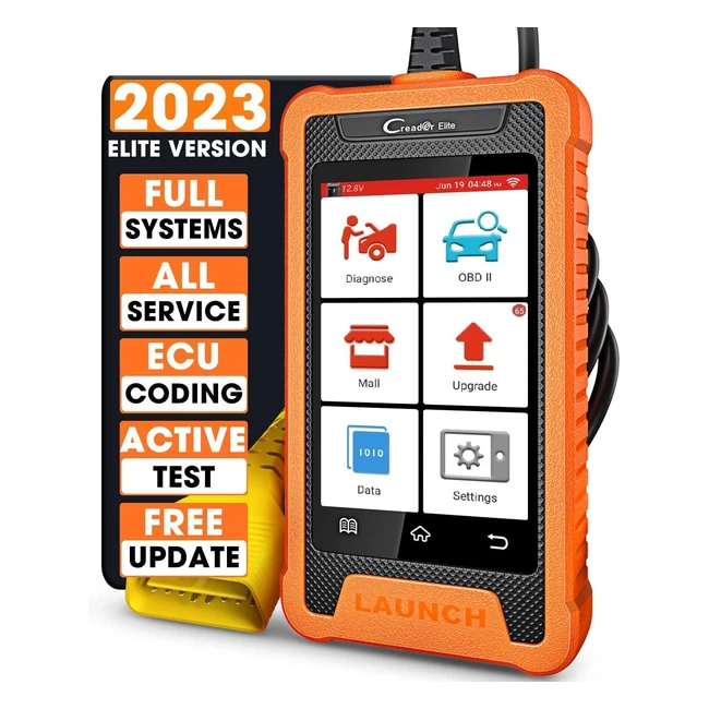 Launch X431 OBD2 Auto Diagnostico Creader Elite per BMW 120 - 31 Funzioni di Rip