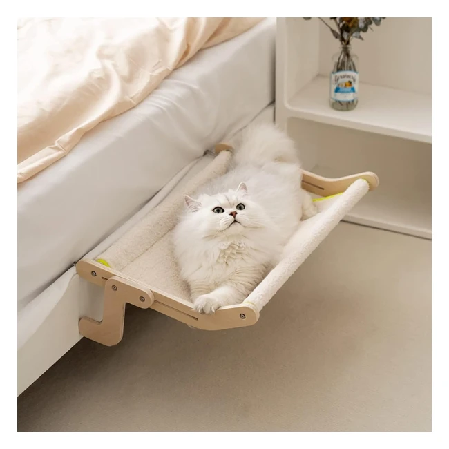 Hamac de fentre pour chat Mewoofun - Design peu encombrant - Jusqu 18 kg - 