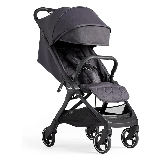 Silver Cross Clic Compact Pushchair - Lightweight Stroller - Cabin Size - Newborns to 4yrs