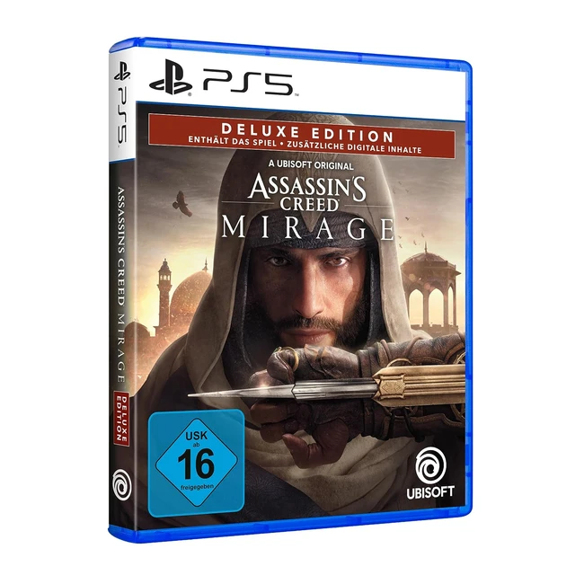 Assassins Creed Mirage Deluxe Edition PS5 Uncut - Action-Adventure mit Meistera