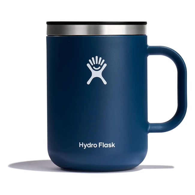 Hydro Flask Mug - Insulated Travel Coffee Tumbler | Handle, Closeable Lid, and Stainless Steel