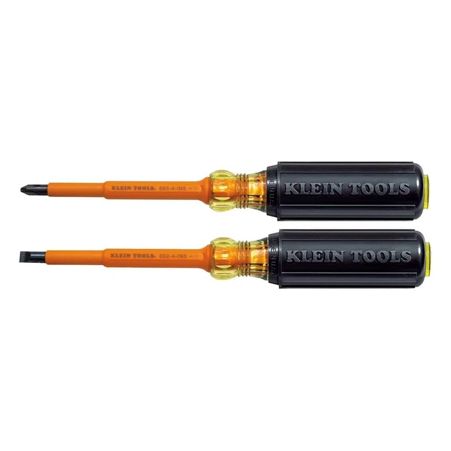 Lot de tournevis isolés et ergonomiques - 2 pièces