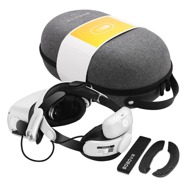 BoboVR M2 Pro Battery Pack Strap - C2 Comb Package Edition | Compatible with MetaOculus Quest 21 | Key Features: Improved Comfort, Weight Balance, Magnetic Quick-Release Design