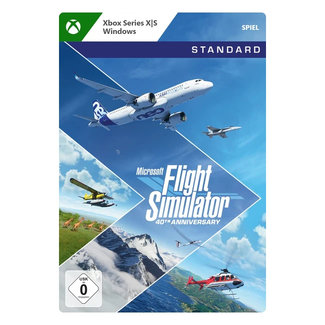 Xbox Game Studios Flight Simulator 40 Jubilumsausgabe - Standard Edition - Xb