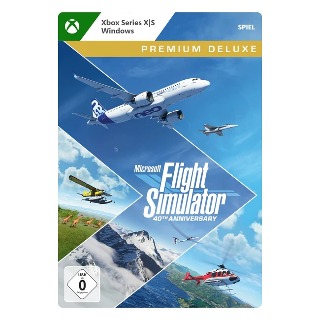 Microsoft Flight Simulator 40 Jubilumsausgabe - Premium Deluxe Edition - Xbox