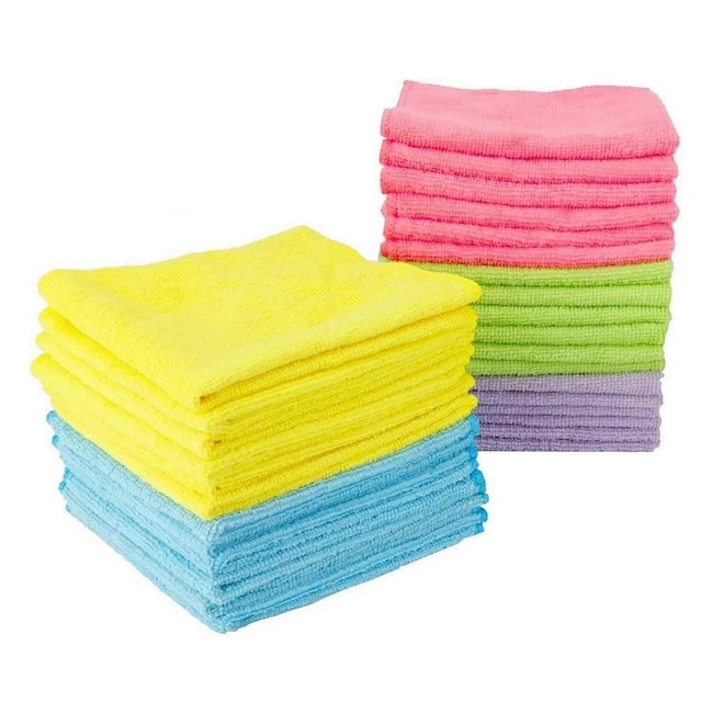 Bayeta de limpieza de microfibra Leviatán 30 unidades 30x30cm