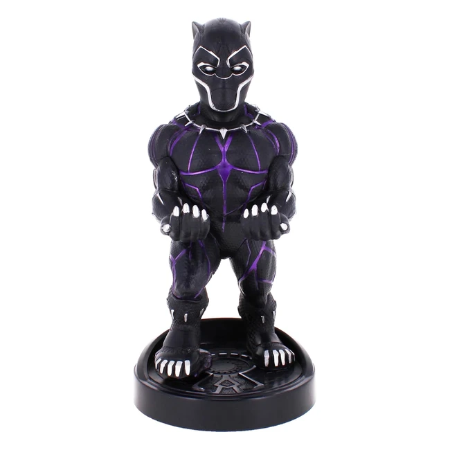 Soporte de accesorios de juego Cable Guys Marvel Comics Black Panther para la mayoría de los controladores Xbox, PlayStation y Nintendo Switch - ¡Ordena ahora!