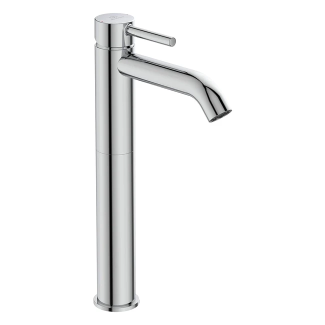 Ideal Standard BC194AA Ceraline Waschtischarmatur mit Zugknopf-Ablaufgarnitur C