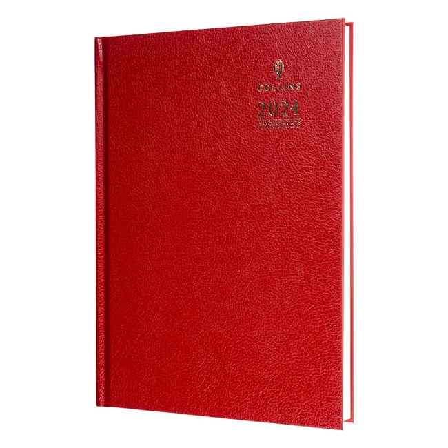 Collins Debden Standard Desk 2024 Diary A5 - Week to View Business Planner & Organizer