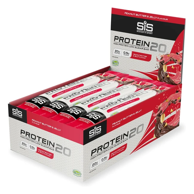 Science in Sport Protein Bars - High Protein Low Sugar Chocolate-Coated Snack 