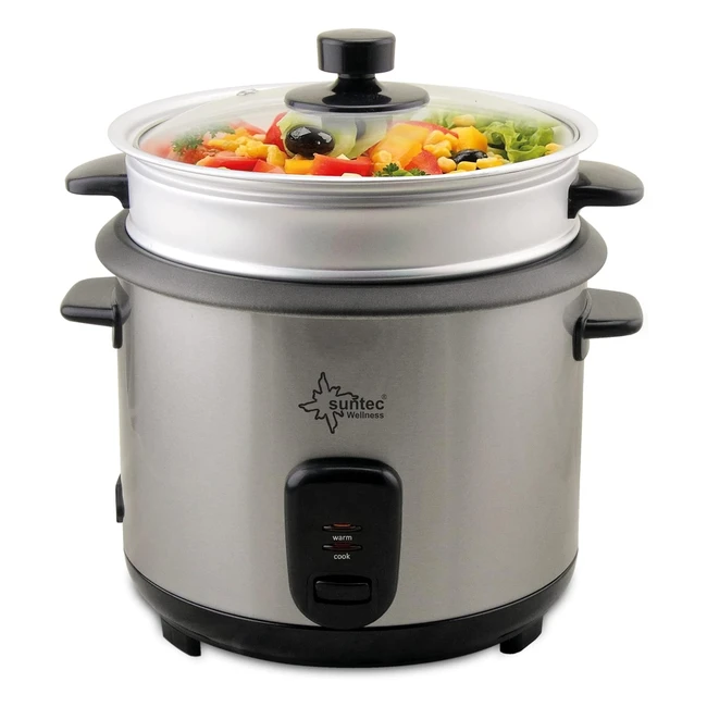 Bollitore di Riso Acciaio Inox Suntec Wellness RKO9974 - Nutriente e Gustoso