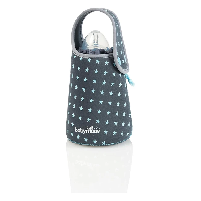 Scaldabiberon Babymoov A002102 Viaggio Star Grigioazzurro - Trasportabile e Isotermico