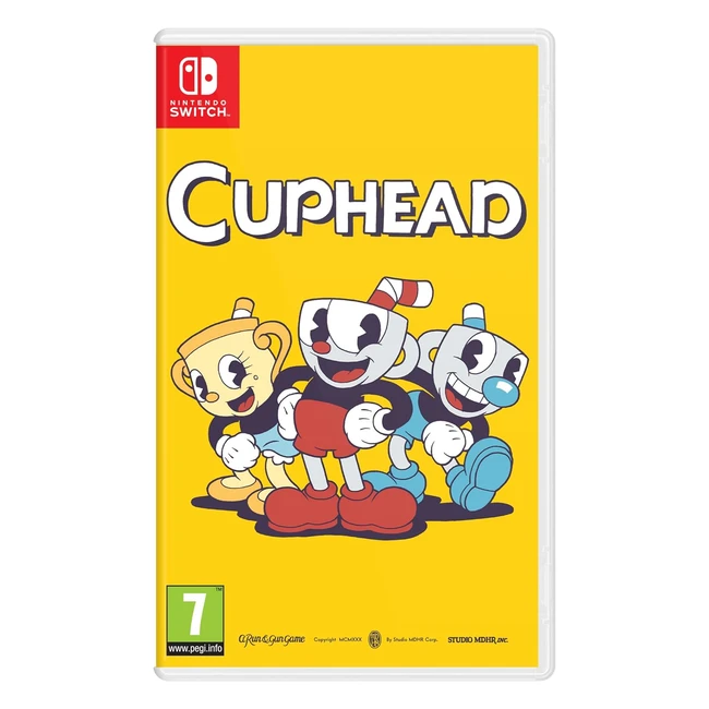 Cuphead Édition Physique Nintendo Switch VF - Nouvelle extension et contenu exclusif