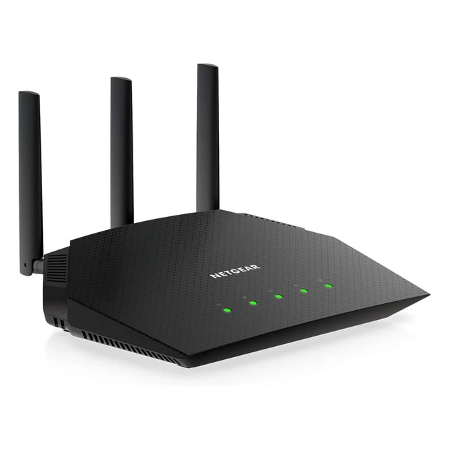 Router WiFi 6 AX1800 Netgear RAX10 - Velocidades hasta 18 Gbps - Cobertura 100 m2 - Hasta 20 dispositivos