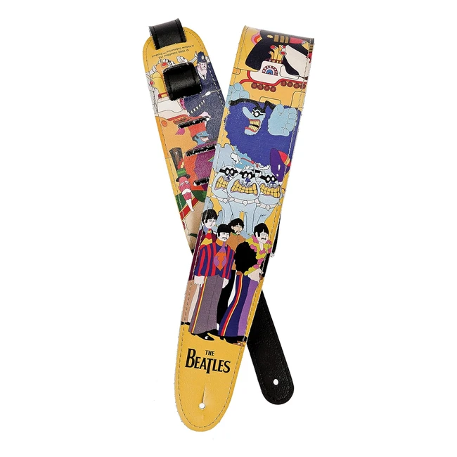 Sangle de guitare Planet Waves Beatles Yellow Submarine 25lb06 - Haute qualité