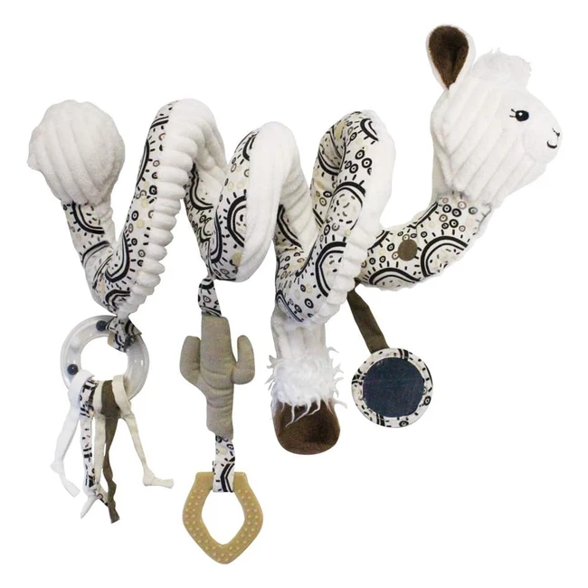 Spirale d'activités Muchachos le Lama - Réf. 36227 - Jouet d'éveil ludique pour bébé